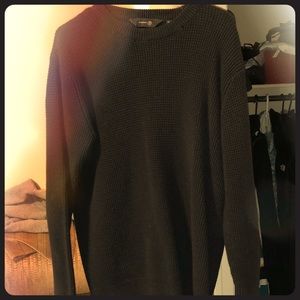 Black knit long sleeve
